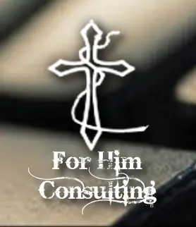 For Him Consulting - blurred keyboard